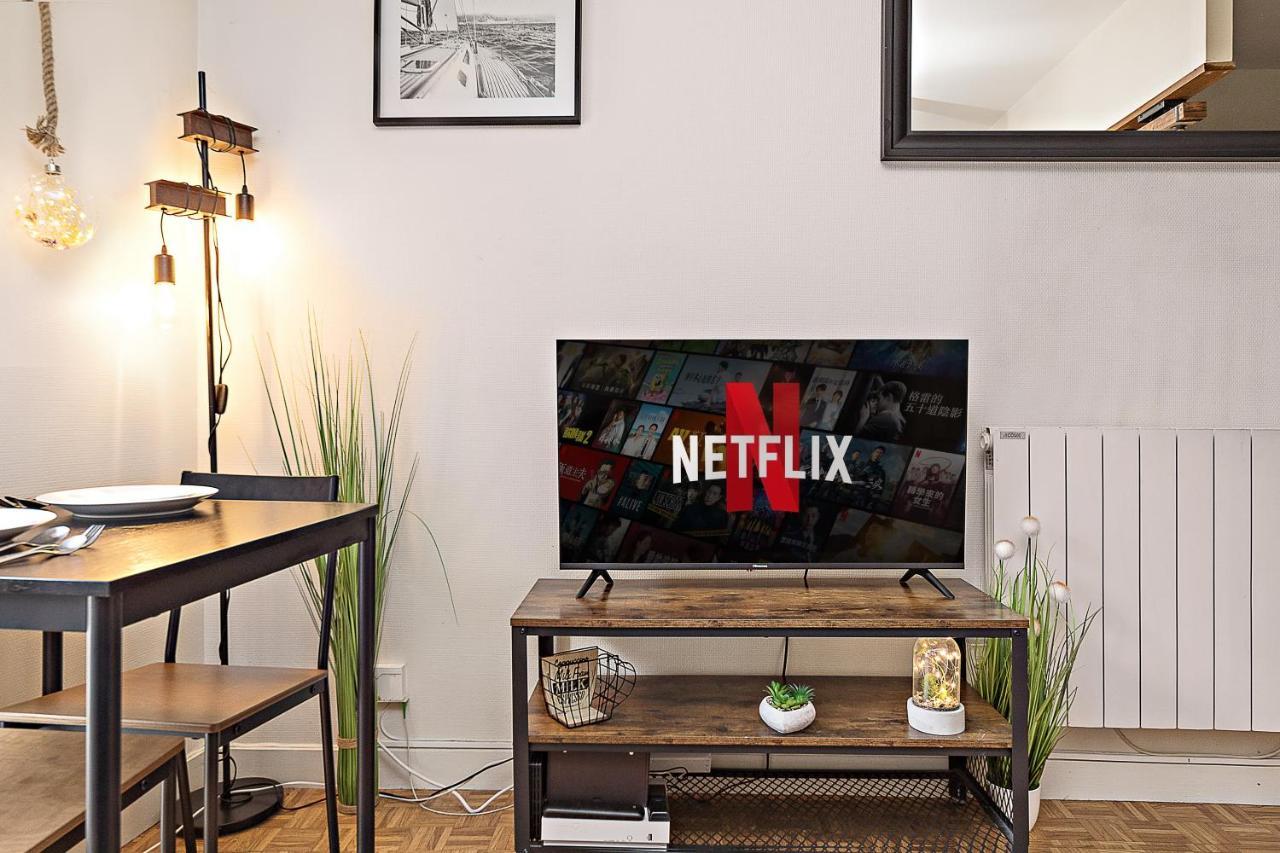 Vicomte/Cosy-Hypercentreville-Rouen/Netflix-Wifi/ エクステリア 写真
